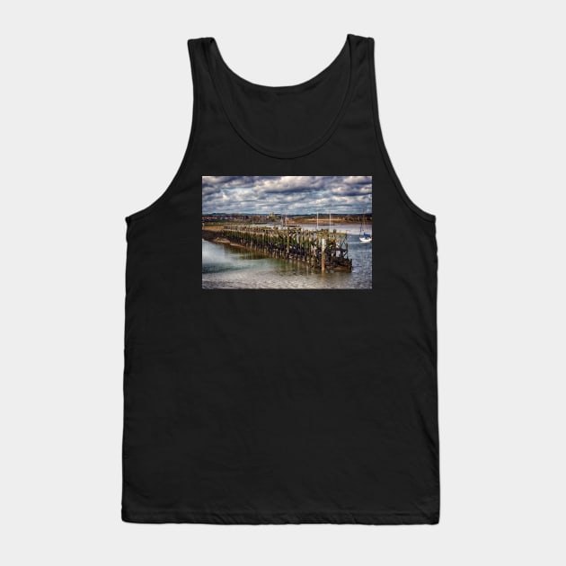 The End Of The Jetty Tank Top by InspiraImage